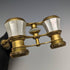 Opera glasses with French vintage white mother of pearl decoration handle IRIS PARIS